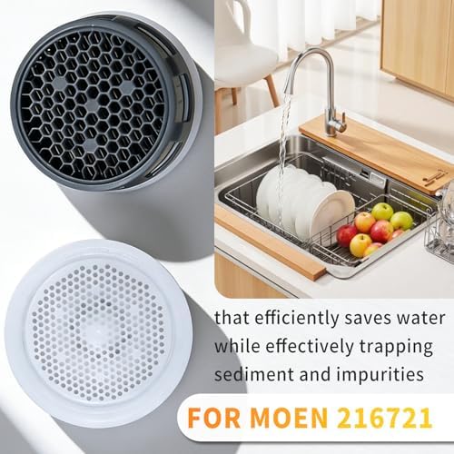 216721 Water Faucet Aerator for Moen Bathroom Kitchen Sink Inserts 2 pcs - Image 6