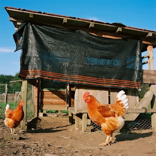 winemana Shade Cloth for Garden, 4x10 FT Breathable Mesh Tarp Plants Cover - Image 7