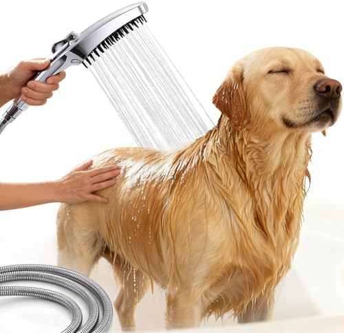 G-Promise 3Mode Dog Shower Attachment with Pause Mode Indoor & Outdoor Use by G-Promise