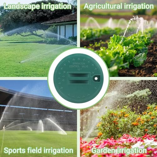 Sprinkler Valve Box Cover Automatic Irrigation System Replacement Protective Cap for Outdoor Underground Watering, 10" OD, 2 Pcs (Round 10") - Image 5