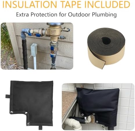 Backflow Preventer Cover Insulated Outdoor Valve Cover 13”W x 13”H - Image 7
