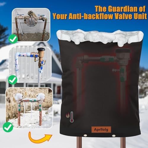 Insulated Backflow Covers for Outside Large Pipe Cover,36"W x 30"H - Image 3