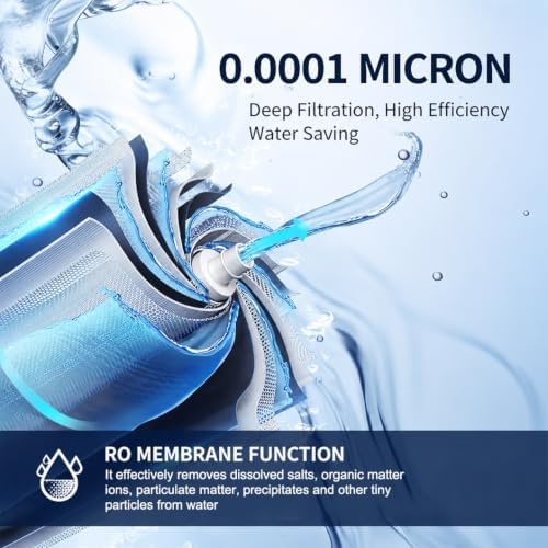 1-Pack, RO Membrane Water Purifier Filter Replacement Pack, Suitable for Under-Sink RO Drinking Water Purification Systems(1812-75) - Image 3