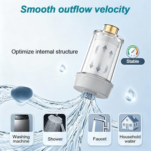 Inline Washer Water Filter,1/2 Inch Washing Machine Sediment Filter - Image 5