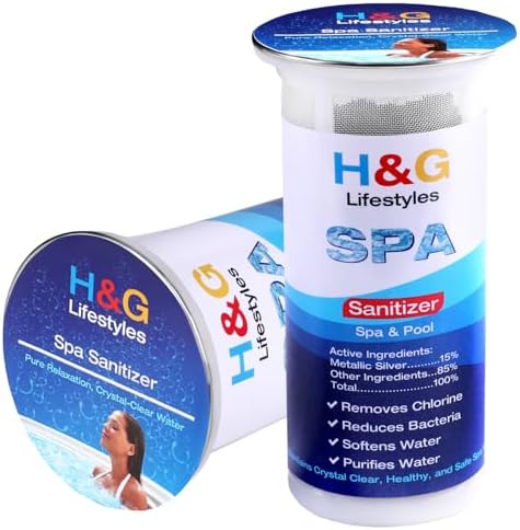 H&G Lifestyles Pool Metal Remover,Spa Water Filter for Pool & Spa by HGLifestyles