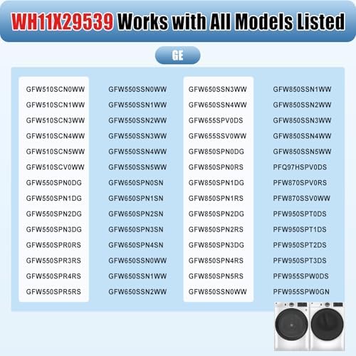 WH11X29539 WH11X39237 Washer Drain Pump and Filter for GE Washing Machines - Image 6