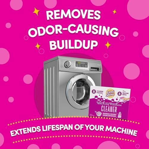 Lemi Shine Washing Machine Cleaner Plus Machine Wipes - 16.88 oz (24 Pack) - Image 3