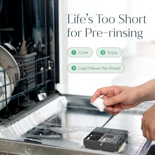 Puracy Dishwasher Pods, Natural Dishwasher Detergent, Free & Clear Dish tabs - Enzyme-Powered, Spot & Residue Free - TikTok Trend Items, Must Haves from TikTok Made Me Buy It (Free & Clear, 18 Count) - Image 5