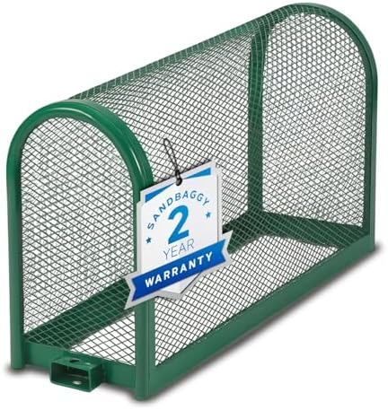 Sandbaggy Durable Backflow Security Cage – Backflow Preventer Enclosure | 2 Year Warranty (48” x 25” x 15” (LxHxW), 1, Count) by Sandbaggy