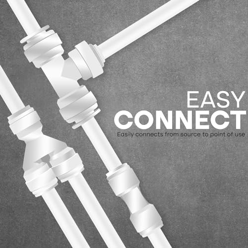 Metpure 3/8" OD LLDPE RO Tubing, 25 ft, White - Image 6