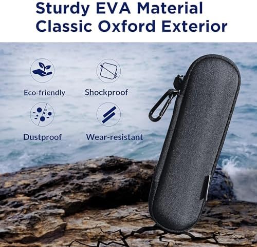 Membrane Solutions Personal Water Filter Straw (Pack of 4) Bundle with 2 Pieces Carry Case for Portable Travel and Storage - Image 3