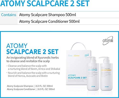Scalp Care 2 Set_Shampoo & Conditioner_An Ayurvedic herbs to cleanse and revitalize the scalp_AB - Image 2