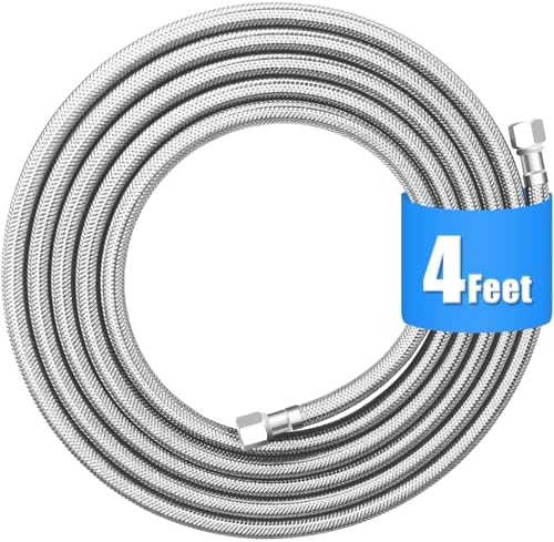 Refrigerator Water Line - 4FT,Foodgrade PEX Inner Hose for Fridge Ice Maker by HAOCHENKitchenAccessories