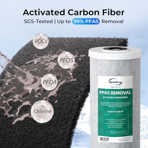 iSpring F2WGB21BPF 2-Stage Whole House Water Filter Set for WGB21B-PF - Image 3