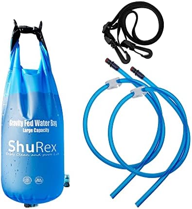 12L/3-Gal Gravity-Fed Water Bag with 2 Outlet Pipes by Home