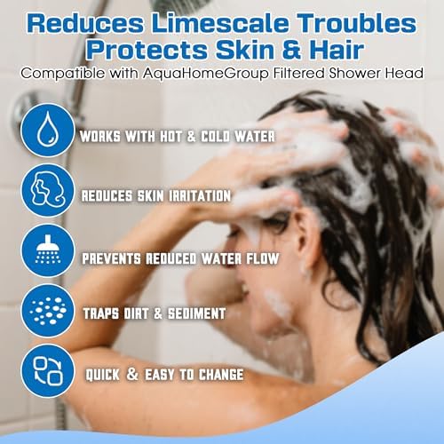 xcivi 30PCS Filtered Sediment Pad for AquaHomeGroup Filtered Shower Head - Image 6