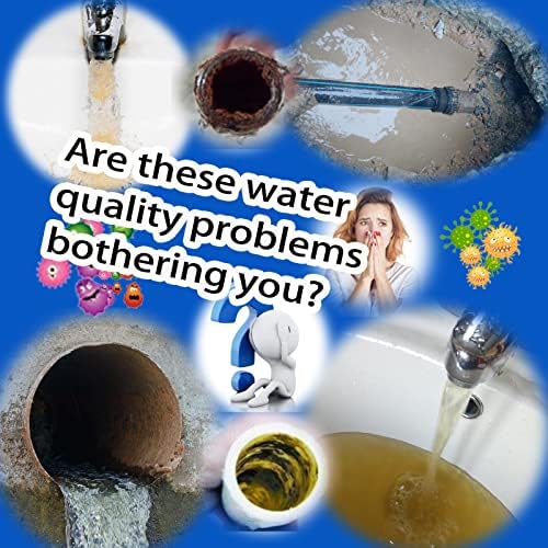 Hard Water Shower Filters, Showerhead Filters for Filtering Sediment and Other Impurities, High Output Household Tap Water Purifiers for Kitchen/Washing Machine/Bathrooms, Shower Water Filter Softener - Image 4