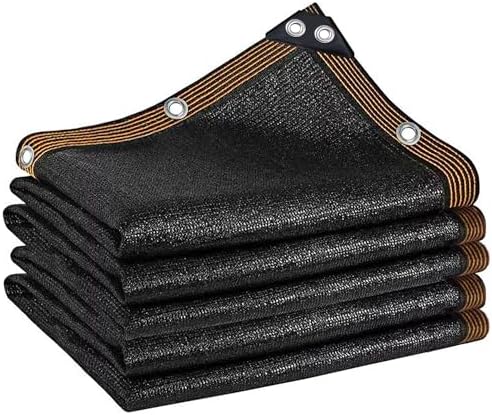 winemana 6.6x20 FT Black Shade Cloth, Mesh Tarp for Garden Greenhouse Patio by winemana