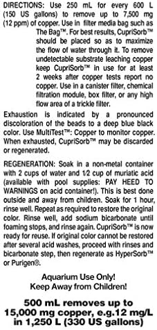 Seachem CupriSorb 500 mL / 30 cu.in. - Image 2