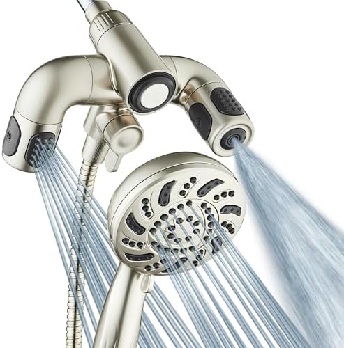 AquaDance High Pressure 156-mode Handheld Shower Head Combo with Hydro Arms by AquaDance