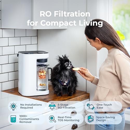 Bluevua RO100ROPOT-Lite Countertop Reverse Osmosis Water Filter - Image 2