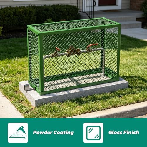 Steel Backflow Preventer Security Cage for Outside - Image 7