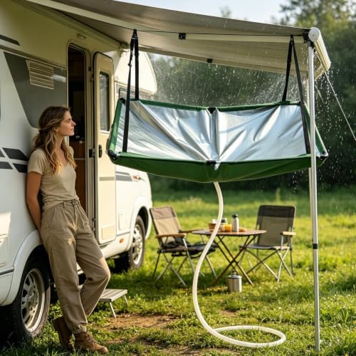 Outdoor Rain Collector with Hose for Garden Water Harvesting Filter System - Image 3