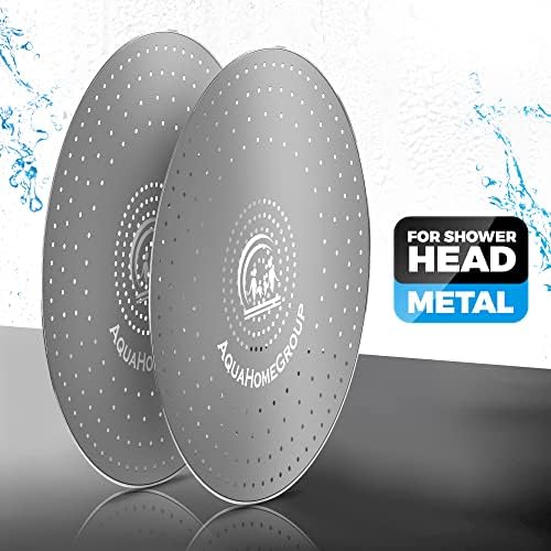 AquaHomeGroup Shower Head Spray Plates, 2-Pack, Restores Water Flow - Image 2