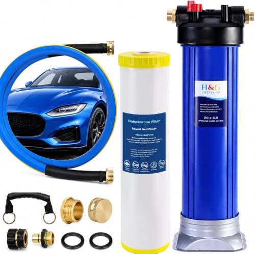 H&G lifestyles Spotless Water System for Car Wash, Water Deionizer for Car by HGLifestyles