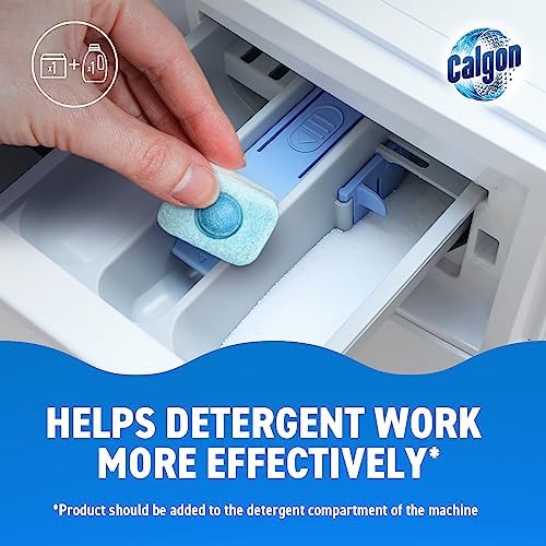 Calgon 4-in-1 Washing Machine Cleaner and Water Softener Tablets, 75 Count, Removes Limescale, Residue, Dirt, Rust & Malodours, Deep Clean, XL Pack Size - Image 4
