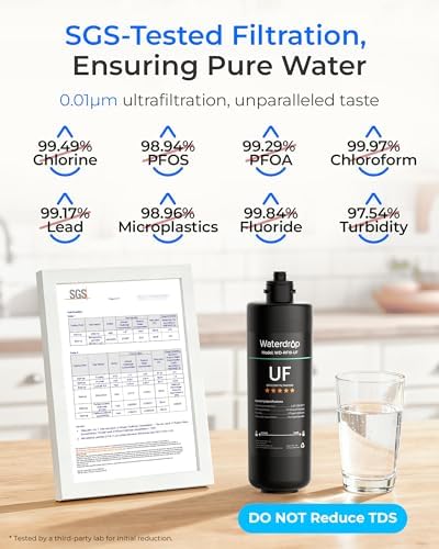 Waterdrop RF10-UF Water Filter Replacement for WD-10UA/10UA-UF/10UB/10UB-UF - Image 3