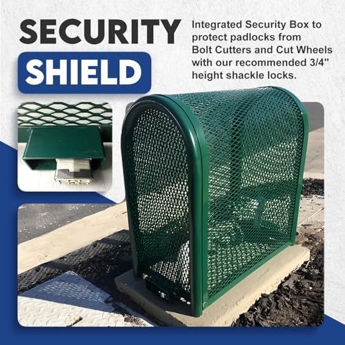 Premium Backflow Preventer Security Cage with Locks and Anchors, Medium - Image 5