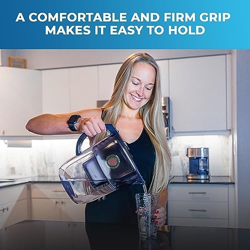Life Ionizer Pitcher of Life 3.8L Alkaline Water Pitcher with 2L Filtering Capacity, 6 Stage Superior Filter Cartridge, BPA-Free, Eco-Friendly - Image 4