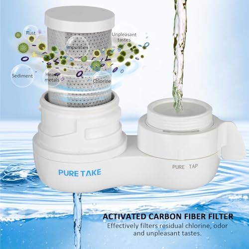 Water Filter for Sink Faucet, 380-Gallon Mount Purifier for Kitchen Sink - Image 2