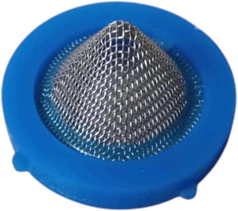 LA095 Washing Machine Hose Washer with Screen (25-Pack, Blue) - Image 2