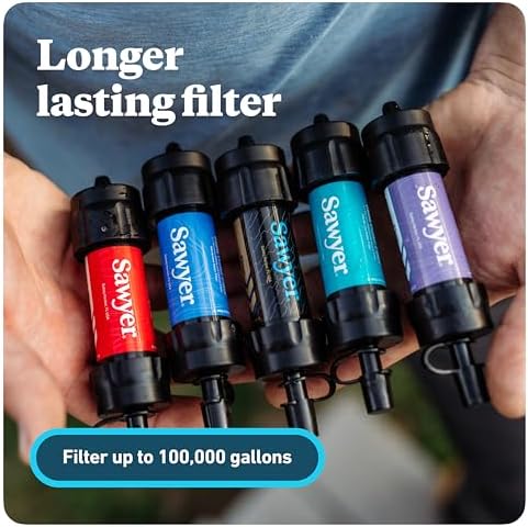 Sawyer Products SP101 MINI Water Filtration System, Single, Green - Image 3