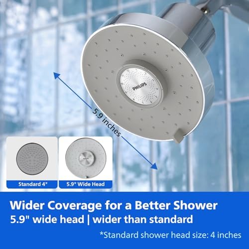 Philips Filtered Shower Head, for Softer Skin & Smoother Hair, AWP1706CH/37 - Image 6