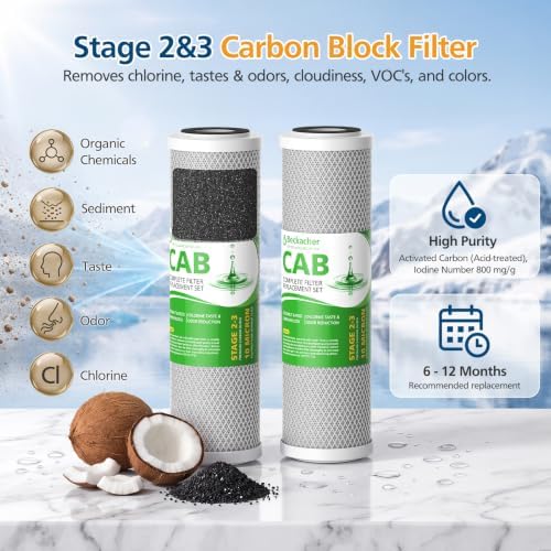 5-Stage RO Water Filter Set Replacement for APEC Reverse Osmosis, 50 GPD - Image 5