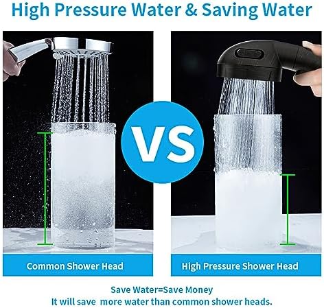 KAIYING RV & Camper High Pressure Handheld Shower Head with Pause Button - Image 4