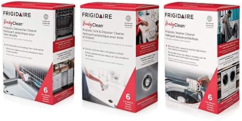 Frigidaire 10FFHOME01 Ready Clean Probiotic Appliance Care Bundle by Frigidaire