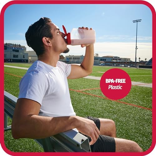 GoodCook 1 Quart Bottle with Snap Lock Easy-Pour Lid, BPA Free, Clear - Image 3