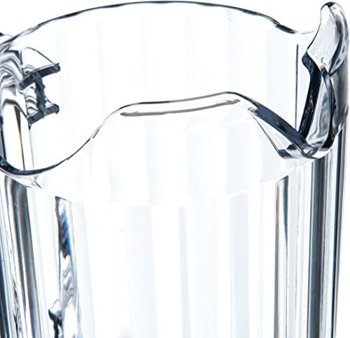 Carlisle FoodService Products 553807 Plastic Pitcher, 48 Ounces, Clear (Pack of 6) - Image 5