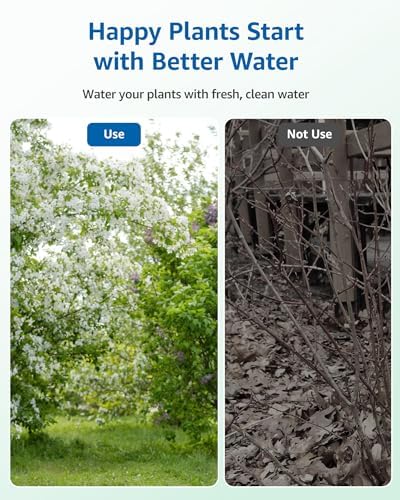 Filterlogic Garden Hose Water Filter for Plants, Improves Plant Health - Image 6