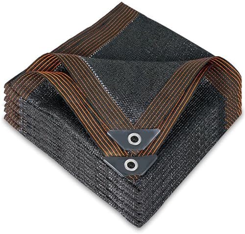 winemana 10x14 FT Black Shade Cloth, Mesh Tarp for Garden Greenhouse Patio by winemana