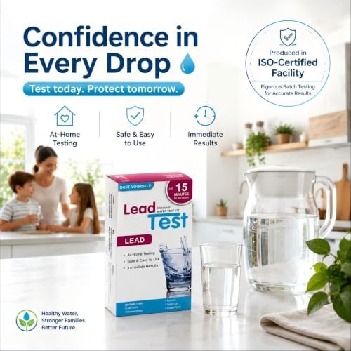 Lead Water Test Kit for Tap & Well Water - Image 3