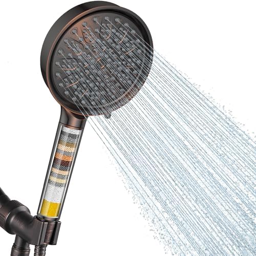 Cobbe Filtered Shower Head with Handheld, Water Softener for Hard Water by Cobbe