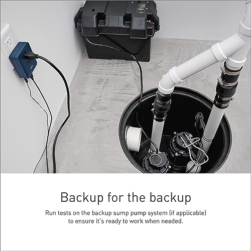 Moen Moen Smart Sump Pump Monitor, Wi-Fi Connectable Water Alarm Sensor for Basement Sump Pump, S2000ESUSA - Image 5