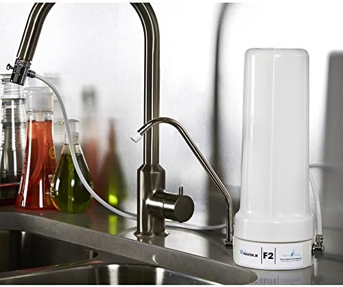 Home Master TMJRF2 Jr F2 Multi-Stage Countertop Water Filter System, 500 gallon Replaceable, Filters Fluoride Chlorine Chemicals Pesticides and more up to 93% - Image 2
