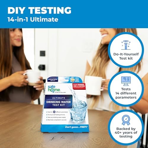 Safe Home 14-in-1 Ultimate Drinking Water Combo Test Kit - Image 4