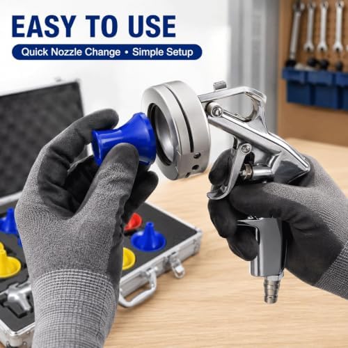 Pneumatic Pipe Cleaning Gun, Pipe Inner Wall Cleaner - Image 6